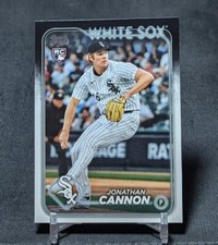 Jonathan Cannon Rookie RC 2024 Topps Update Series Card #US347 Chicago White Sox