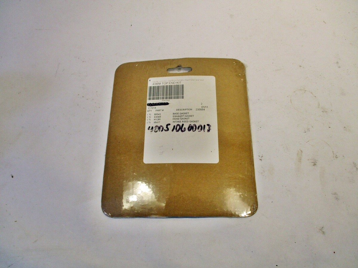 SUZUKI JR50 COMETIC NEW 43MM TOP END GASKET KIT C7014 KAWASAKI