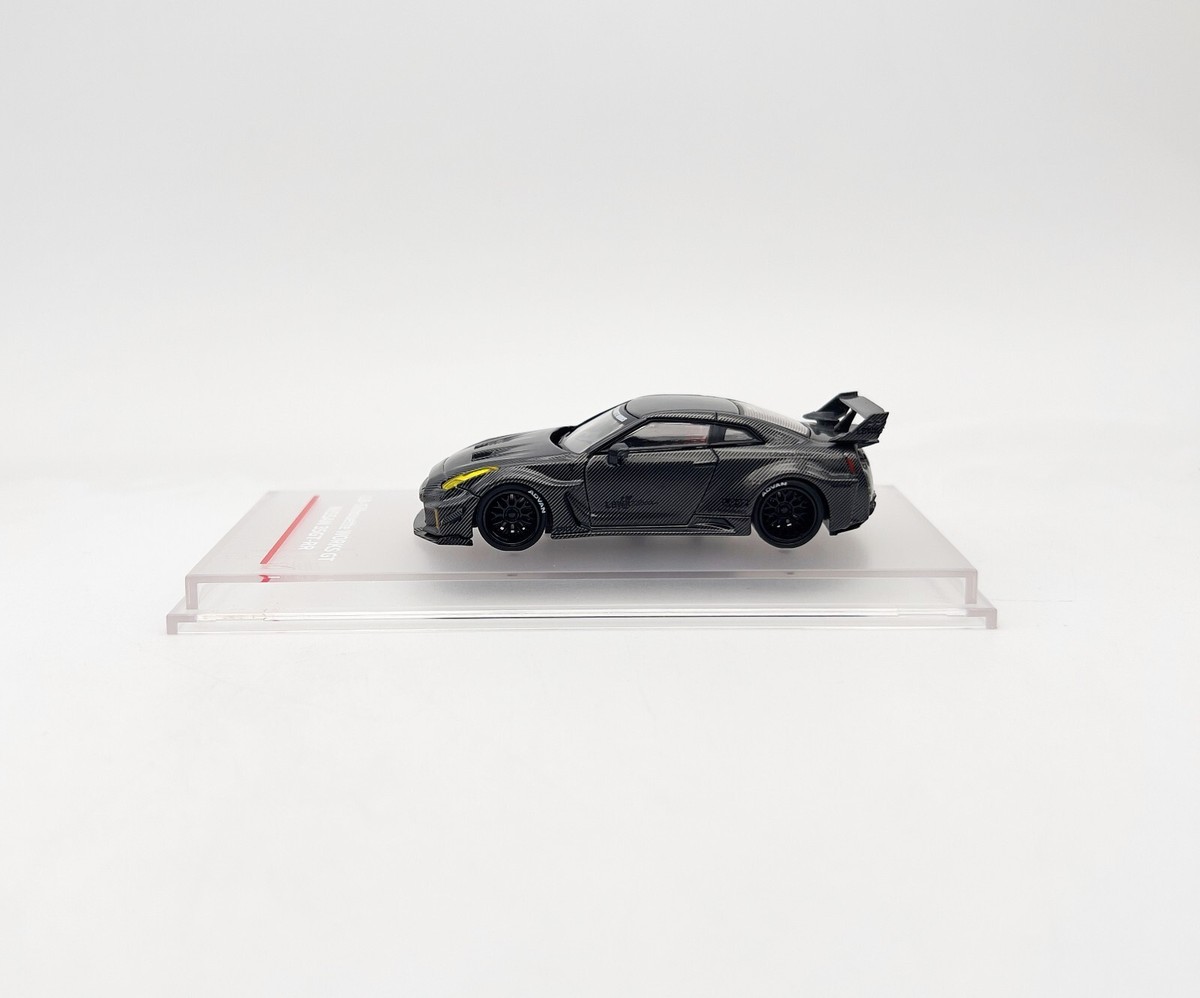 MINI GT LB★Works Nissan GT-R Matte Black MINI GT 169 LB-Silhouette WORKS GT NISSAN 35GT-RR Ver.1
