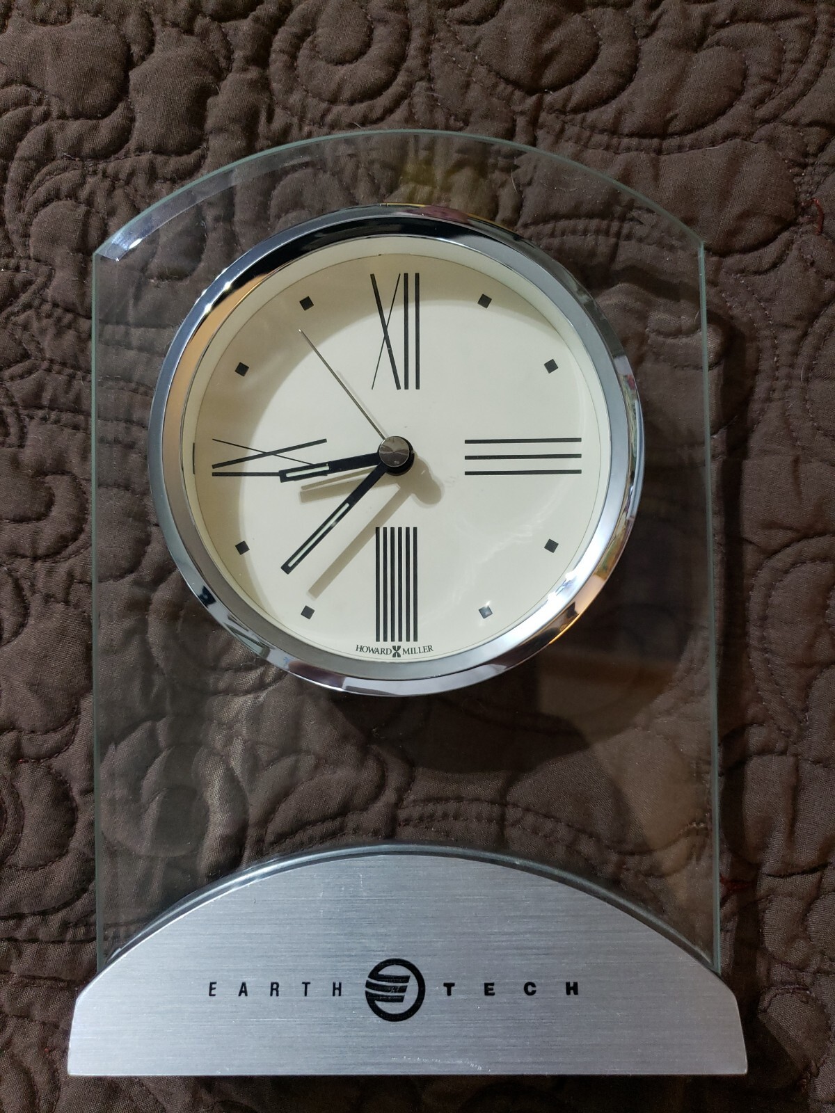 HOWARD MILLER TABLE or DESK or MANTLE CLOCK TRIBECA 645-397