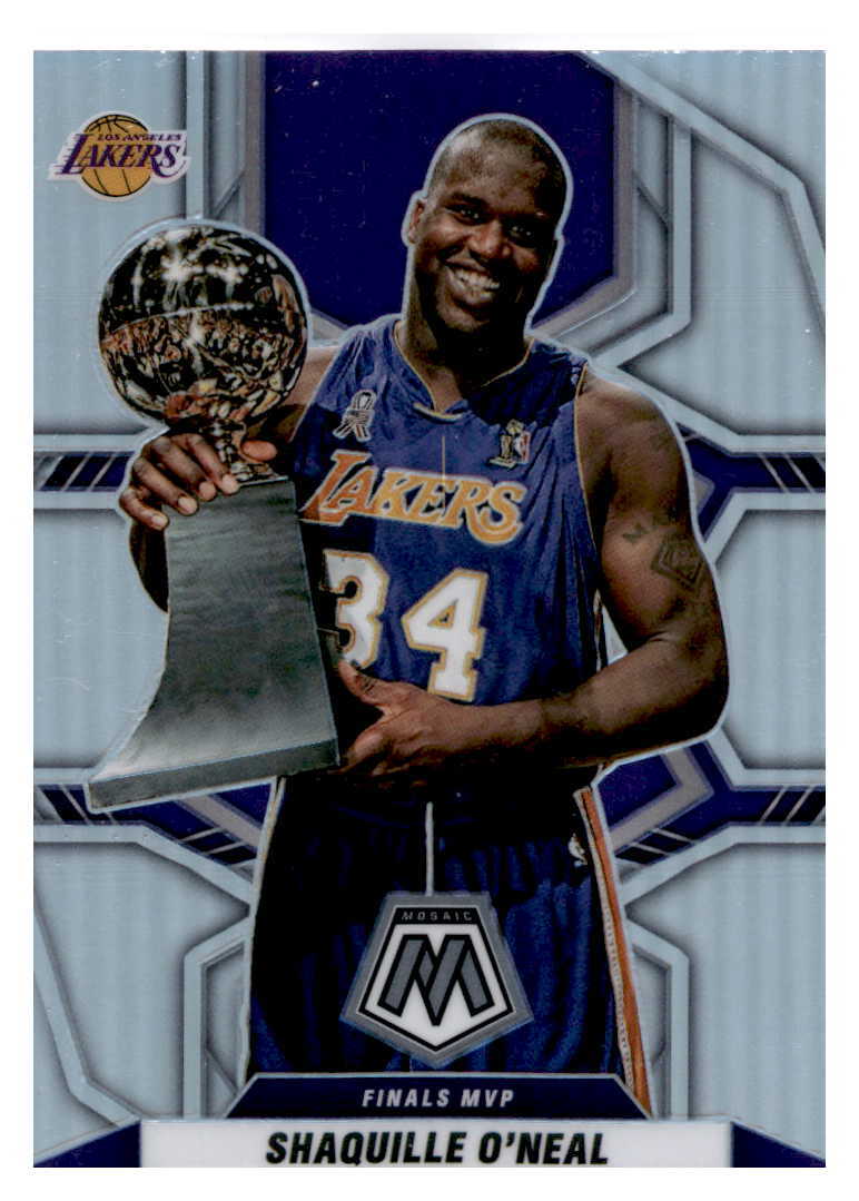 2021 Panini Mosaic Silver Shaquille O'Neal FMVP 297