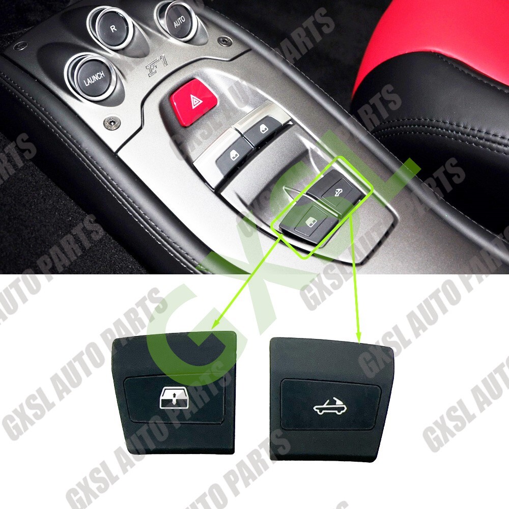 For Ferrari 458 488 Spider Convertible Roof And Rear window switch Button Kit