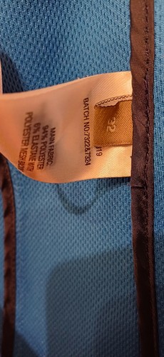 *32" CHEST SHELL CALDENE BLUE TEENAGER CALDENE RIDING COMPETITION JACKET - Picture 11 of 12