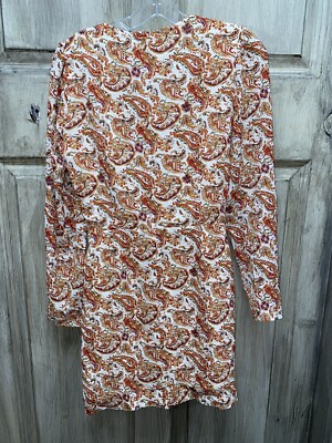 SEZANE NOEMIA DRESS PAISLEY RIVIERA SIZE 36 US 4 SOLD OUT!!! | eBay