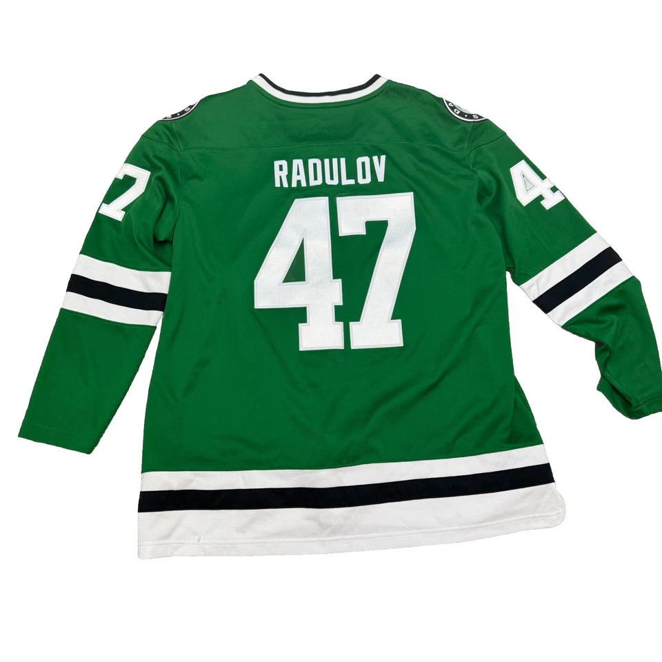 Хоккейная футболка Dallas Stars Fanatics НХЛ зеленая Radulov спортивная женская размер 3XL - Изображение 3 из 4