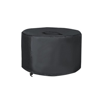 Round Fire Pit Cover Waterproof 29''D X 18''H For Stove Bonfire Outdoor Cover