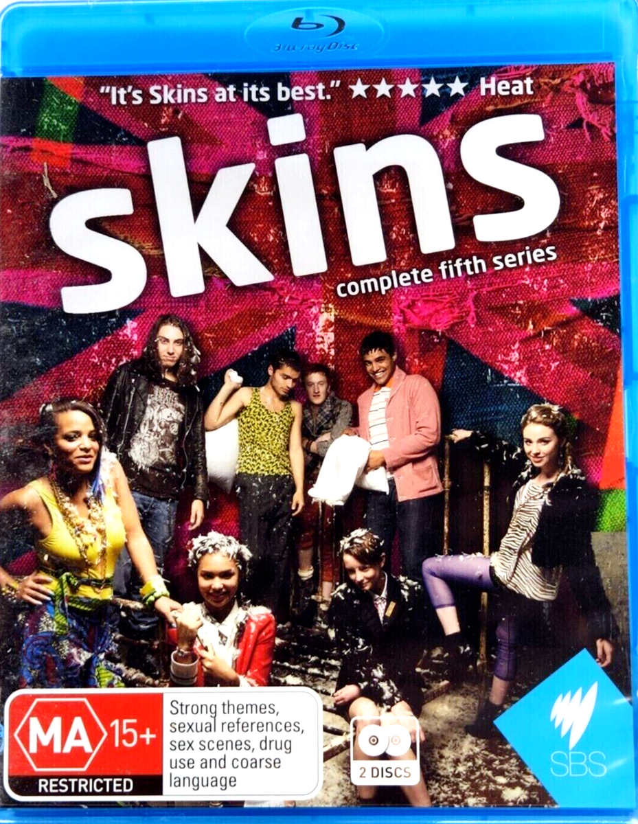 洋画・外国映画 SKINS Complete Series DVD Skins - Complete Fifth Series - Season 5 Blu-Ray - BRAND New and