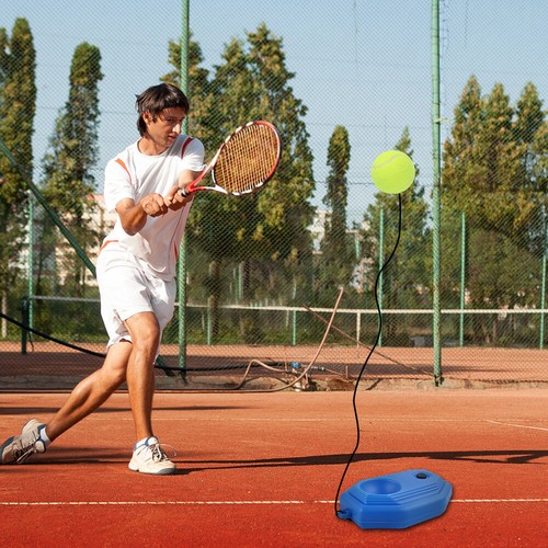 Solo Tennistrainer Rebound Ball mit 6 Bällen für Selbsttennistraining Anfänger - Bild 11 von 12