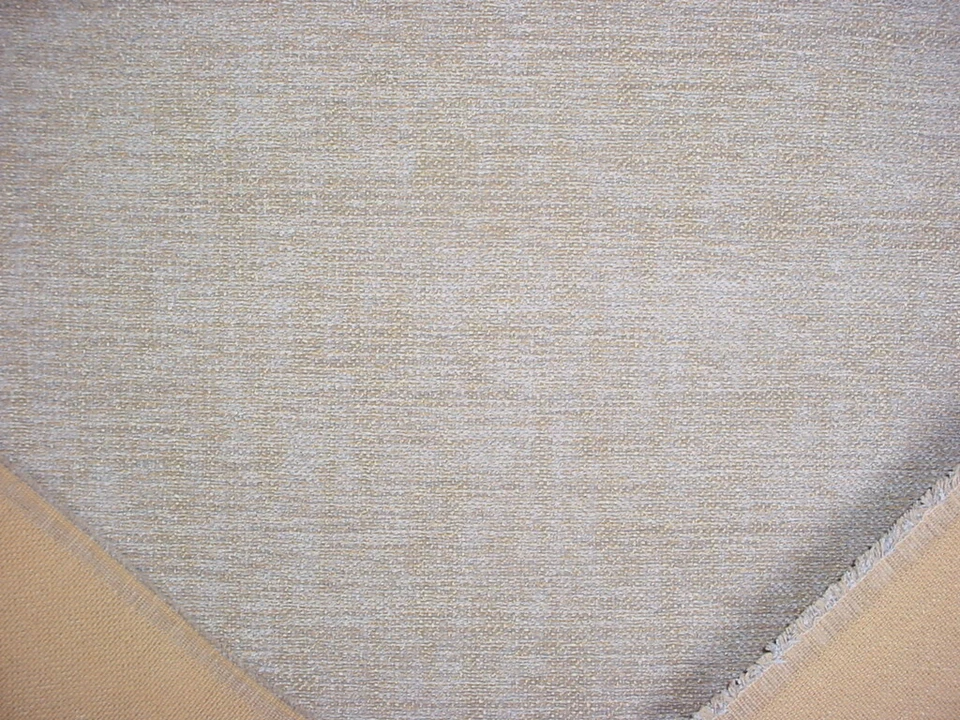 1-1/8Y James Dunlop Woodlands Seafoam Chenille Drapery Upholstery Fabric - Image 3 of 4