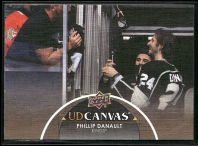 2021-22 UD Extended Series UD Canvas #C307 Phillip Danault Los Angeles Kings