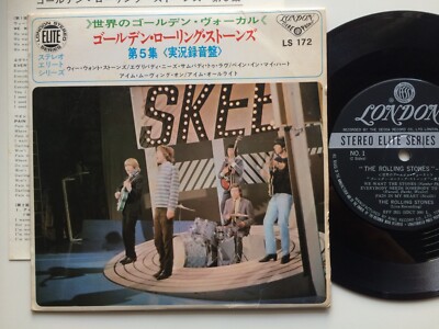 ''THE ROLLING STONES, vol. 5'' LS 172 JAPAN ORIGINAL LONDON STEREO ELITE 33 7'' EP