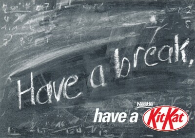 Werbekarte Have a break have a KitKat Nestle ungelaufen Ansichtskarte D1485b