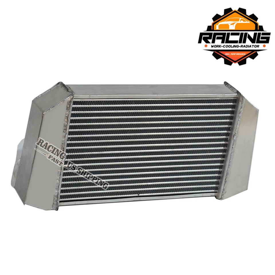 UNIVERSAL V MOUNT TURBO INTERCOOLER For FMIC 25X12X3.5 550HP 2.75" INLET OUTLET - Image 4 of 4