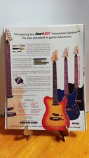 OPTEK FRETLIGHT GUITARS AD PRINT AD 11 X 8.5