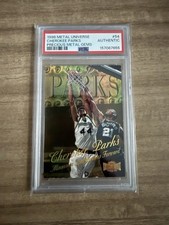 1998 Metal Universe - Cherokee Parks Precious Metal Gems  PSA auth w/ Duncan /50