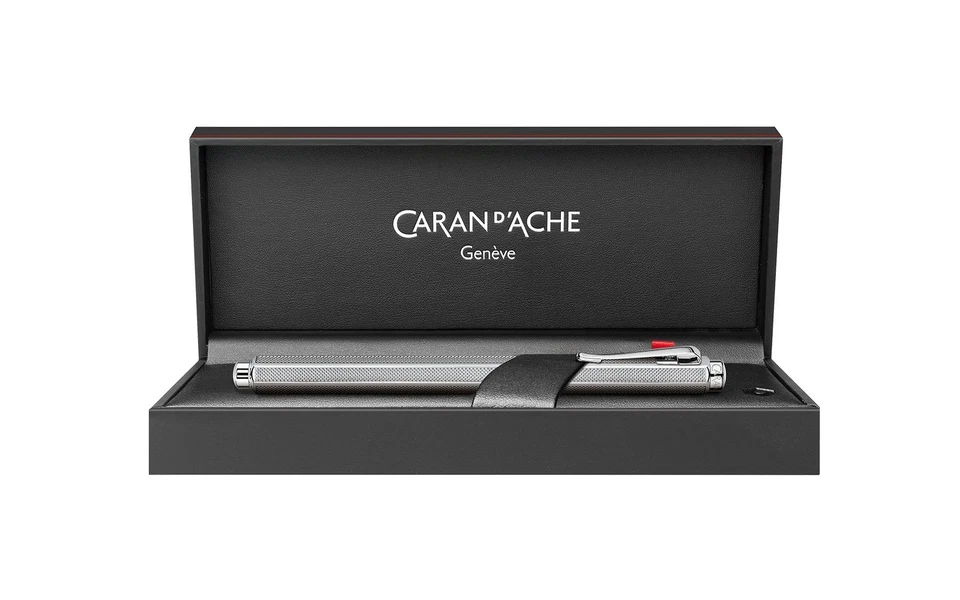 Caran d'Ache Ecridor миланская сетчатая шариковая ручка 838.345 палладий сделано в Швейцарии - Изображение 3 из 3
