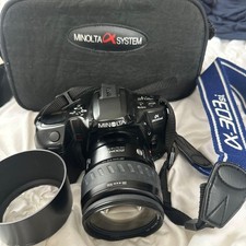 Minolta α-303si System Film Camera with AF 28-105mm Lens Used From Japan