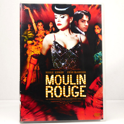 Moulin Rouge DVD Baz Luhrmann Nicole Kidman Ewan McGregor