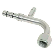 Vintage Air EZ Clip #10 90 Degree Fitting W/134a Port 347301-VUR