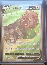 Greedent V 257 Fusion Strike Pokemon English Card NM on eBay