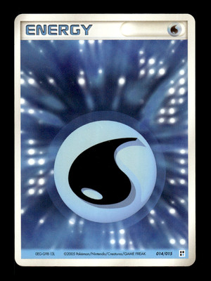 Water Energy 014/015 Water Quick Construction Pack Japanese Pokemon Card ~ MP