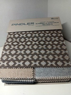 Pindler Sunbrella Spectrum Neutrals Indoor Outdoor 88 Colors Binded Swatchbook