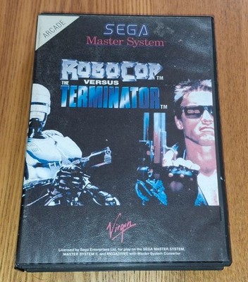 Robocop versus The Terminator - Sega Master System MS - Komplett - PAL