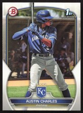 2023 Bowman Prospects #BP-17 Austin Charles Kansas City Royals