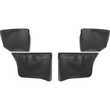 1962-63 Chevy Ii Nova Convertible Rear Arm Rest And Piston Covers Black 4