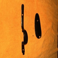 Used Flobert Trigger Guard And Buttplate. Late Model Wo Scroll Guard