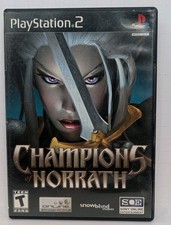 Champions of Norrath PS2 Complete CIB Tested Working Light Scratches
