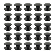 Croc Rivets Button DZS ELEC 30PCS Black Replacement Strap Repair Fastener...