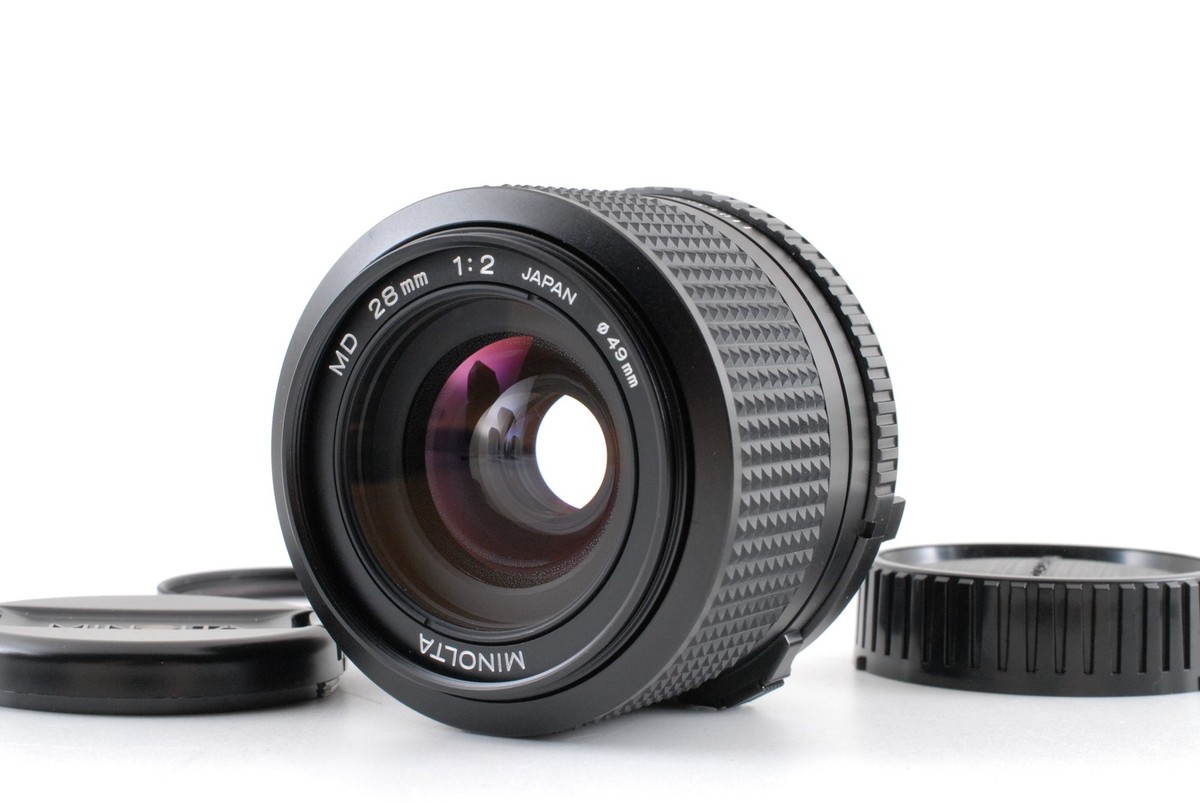 ミノルタ MINOLTA MD W.ROKKOR 28mm F2 Minolta 28mm f2.8 MD W.Rokkor - Lens – Kamerastore