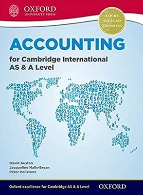 Accounting for Cambridge International AS and a Level Student Book by Peter...