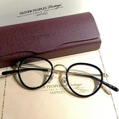 OLIVER PEOPLES MP-2 Masa OV7940 BK Limited Edition Panto Case made