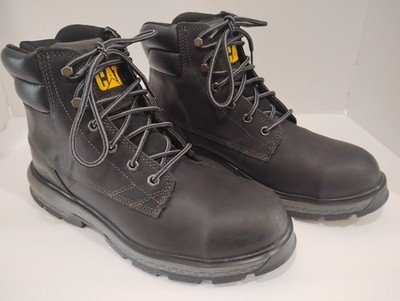 CAT Caterpillar Mens Work Boot Exposition Alloy Steel Toe 10.5 WIDE 6 inch