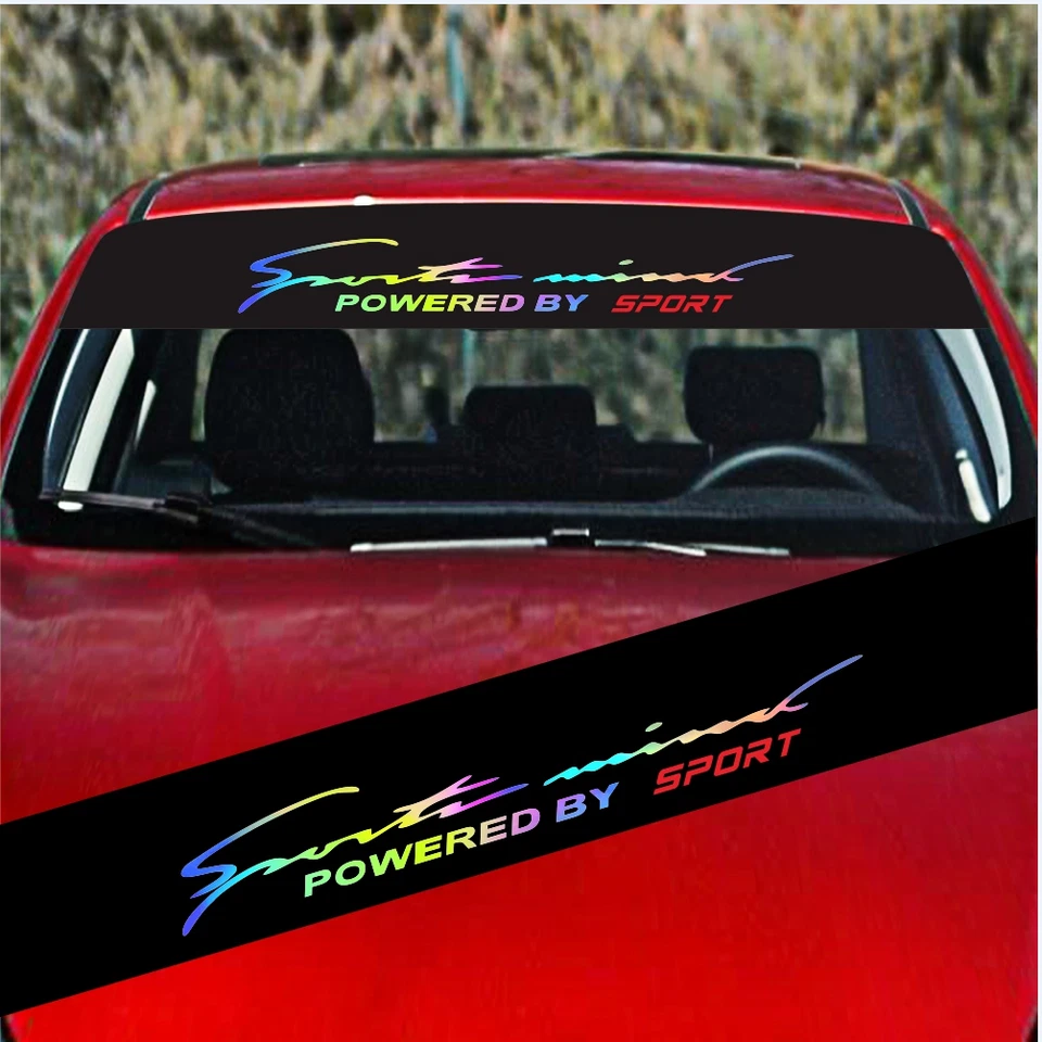 Letreros de vinilo personalizados para ventana delantera trasera coche calcomanía decoración exterior Foto 4 de 4