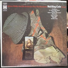Nelson Riddle Orchestra Nat King Cole LP Record Album Harmony Vinyl