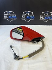 2010- 2015 Chevrolet Camaro Driver Left Red Mirror Oem Used 74ad