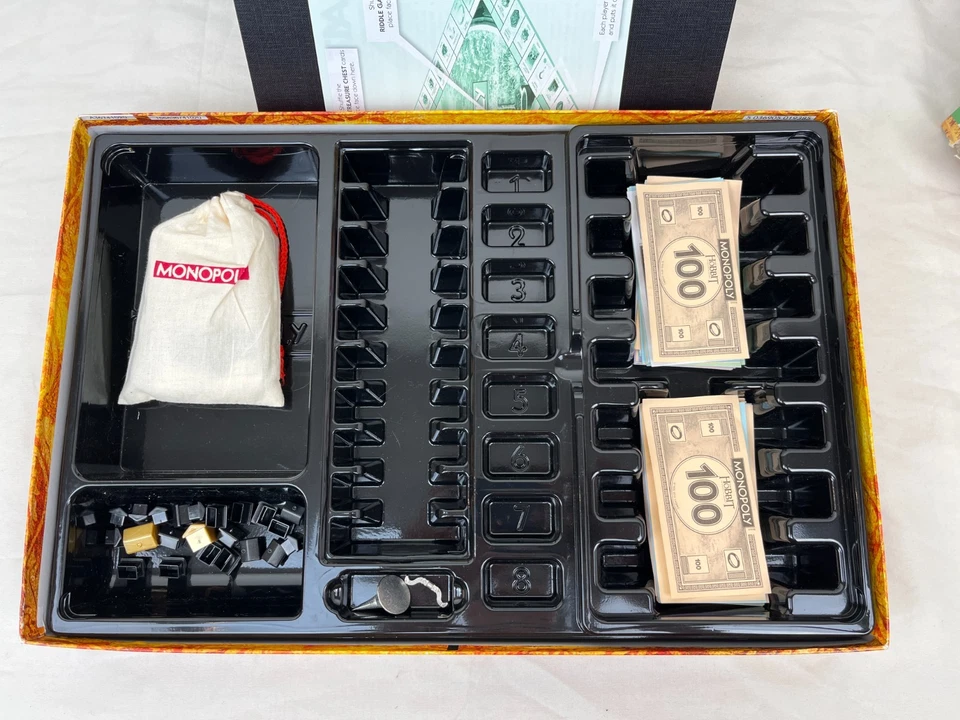 Monopoly The Hobbit An Unexpected Journey Board Game MISSING SOME PARTS - Image 4 of 4