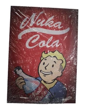 Displate Nuka Cola Vault Boy Ad Vintage Artwork Retro Magnetic Wall Decor Poster