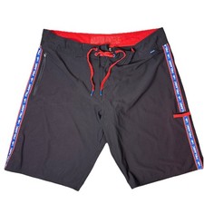 Pelagic Argonaut Board Short Mens Offshore Fishing Hybrid Swim Suit Black 38