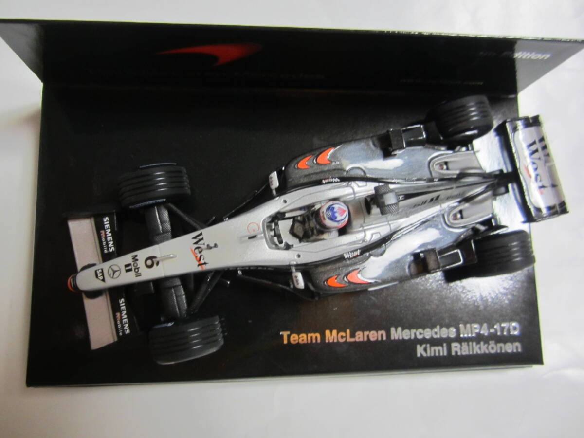Pma Minichamps Mclaren Team Edition Box 1/43 Mp4/17D No6