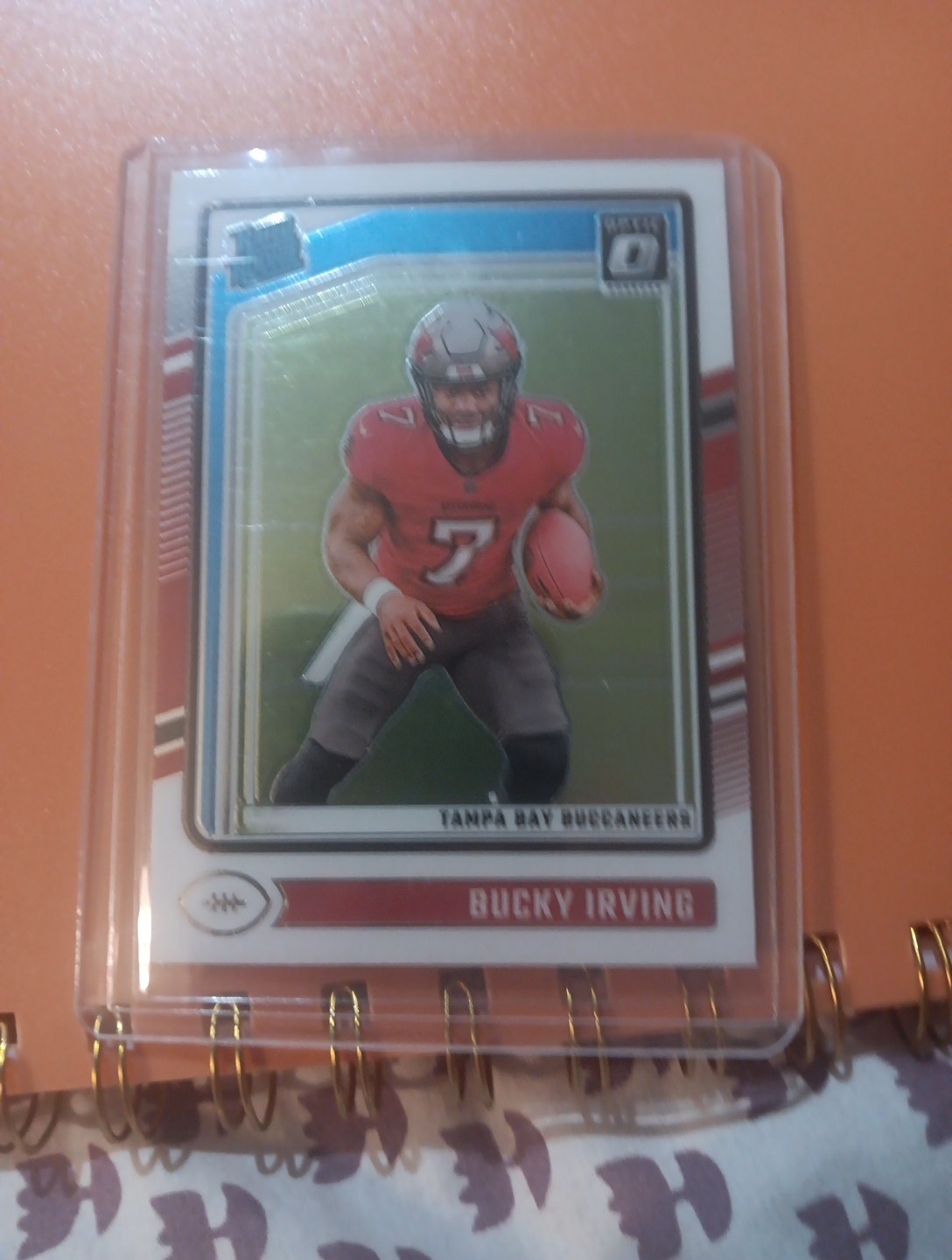 Bucky Irving 2024 Donruss Optic Base Rated Rookie RC #216 Buccaneers