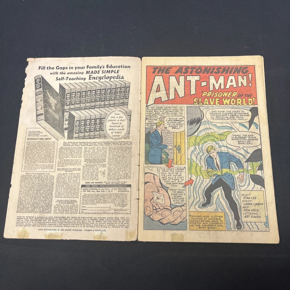 1963 Tales To Astonish #41 FAIR / GOOD 1.5 - Image 4 of 4