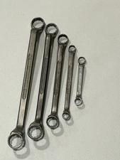 Vintage Lectrolite Box End Wrench 5pc Set Tru Fit USA