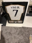 Real Madrid Vinicius Junior Signed Jersey Beckett Authenticated Soccer