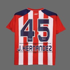 2006/07 Chivas Guadalajara CHICHARITO Home Jersey Nombre Set Prensa de Calor Planchado