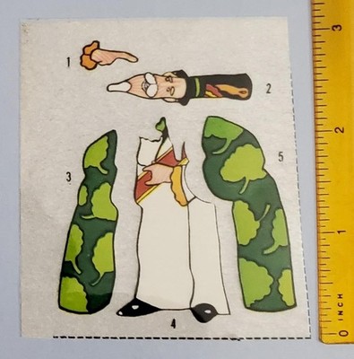 The Beatles Yellow Submarine 1969 ''Poster Put-Ons''  THE MAYOR UNUSED!
