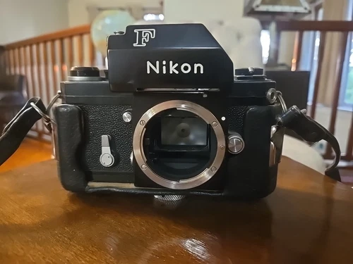 Nikon F Camera  Rarer all black body, which  is harder to find.
